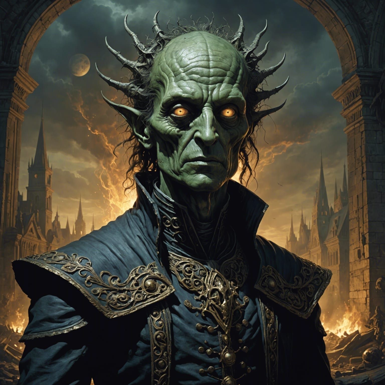 Horrifying Mind-Controlled Human with Rolled Back Eyes