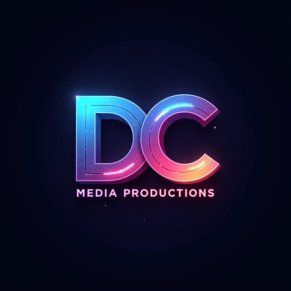 Futuristic Newsroom Logo in Anime Style