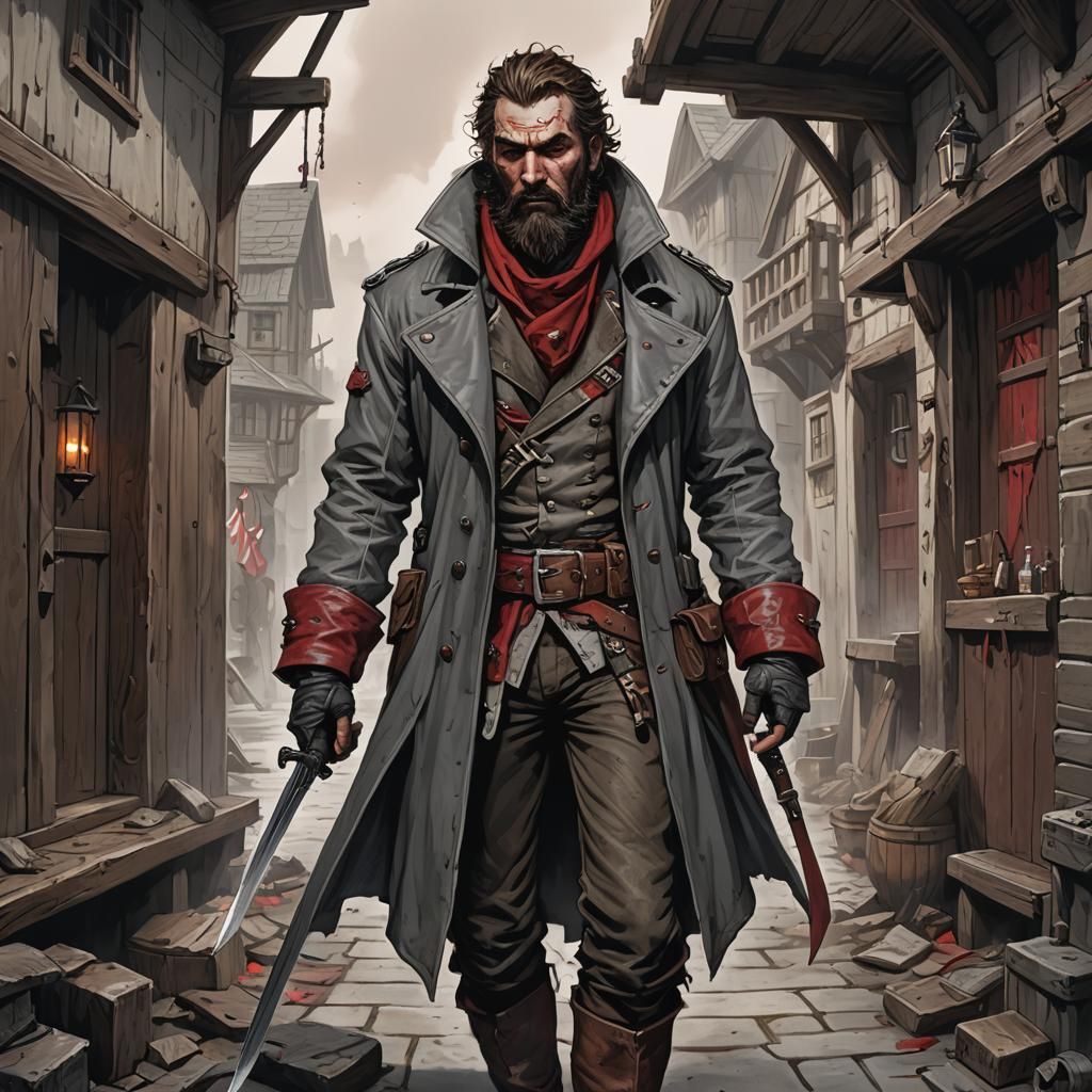 Gothic Rogue Ready to Strike in Dockquarters