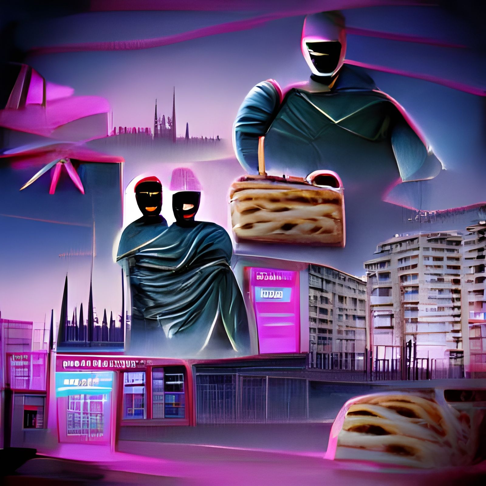 Bakers Kidnapped in Milan: Synthwave Kidnapping