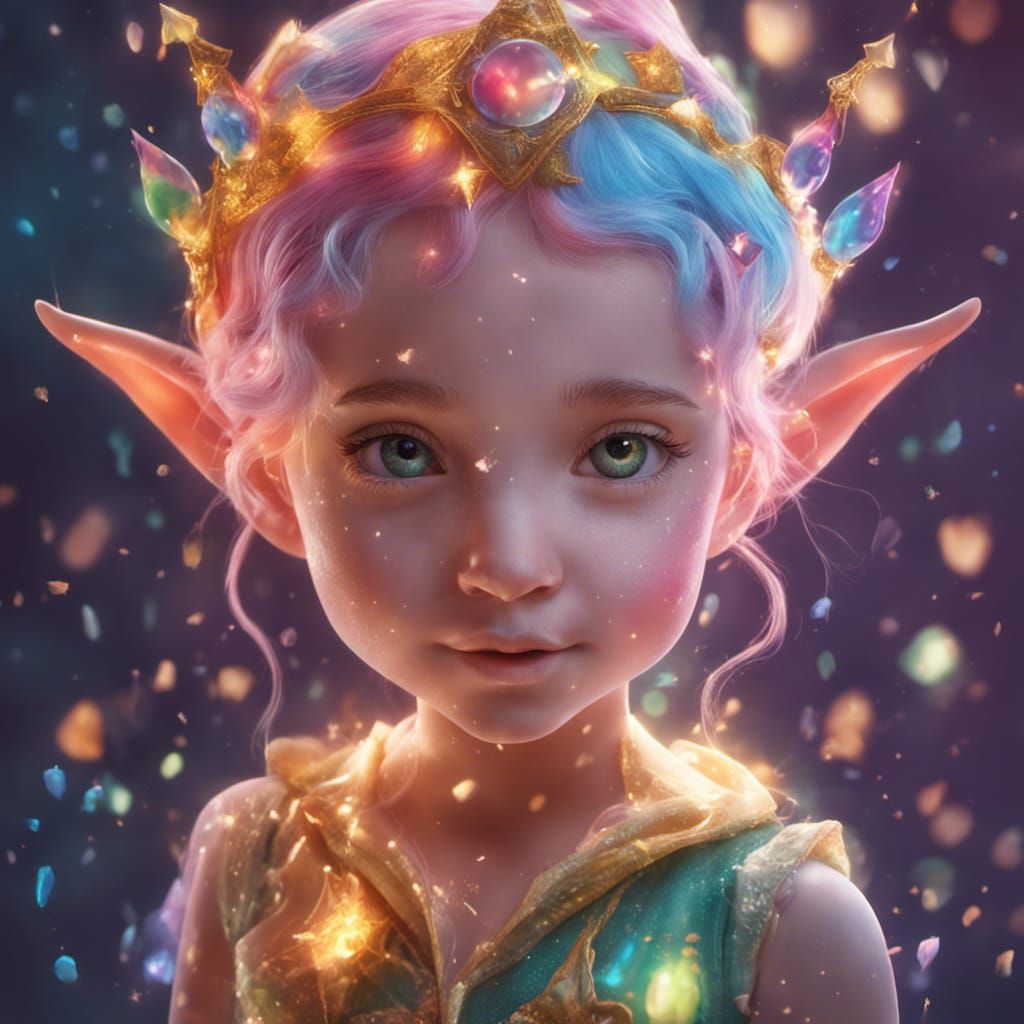 Portrait Of A Girl Elf