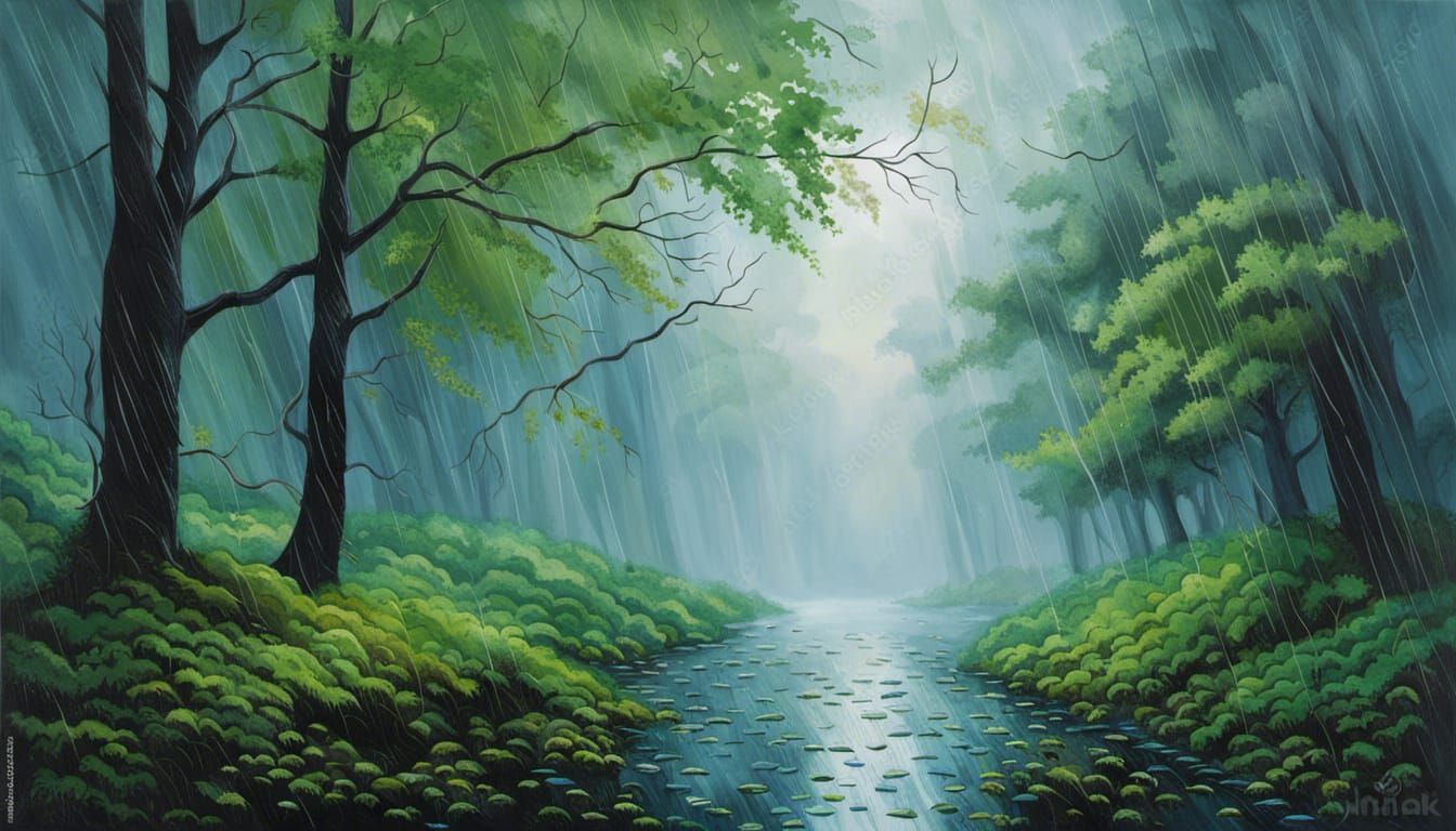 Rainy Forrest
