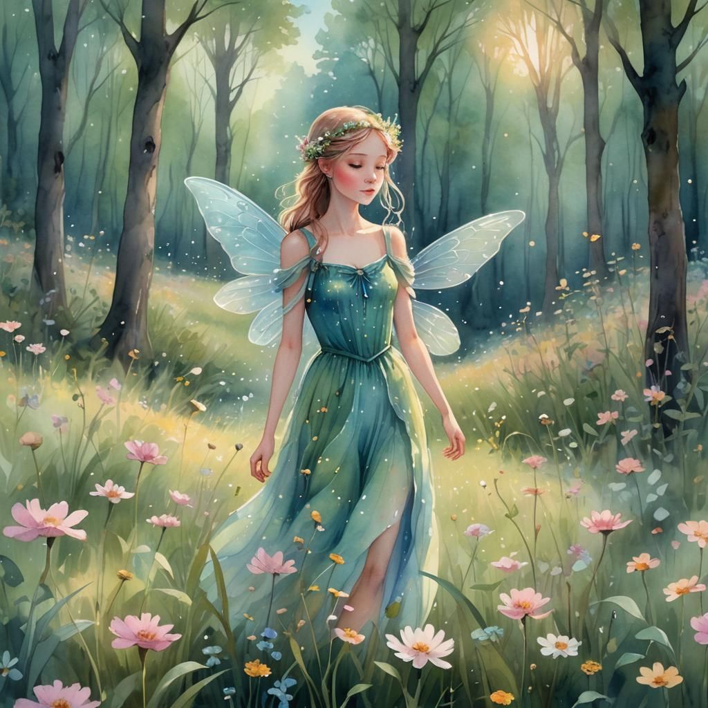 Magical Pastel Scene