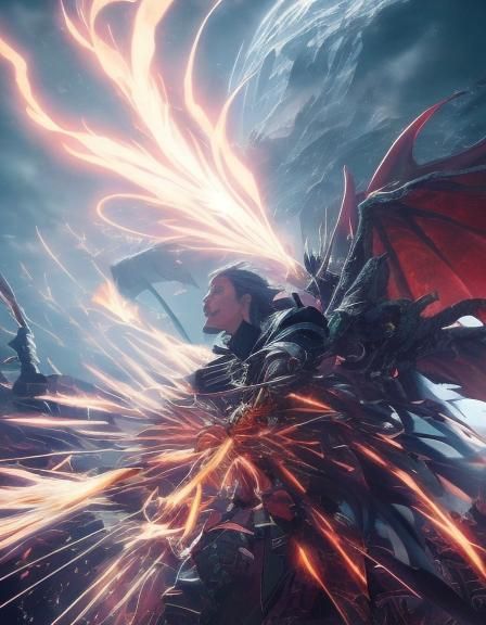 Mythological and Sci-Fi Characters Unite: Anime-Inspired Art