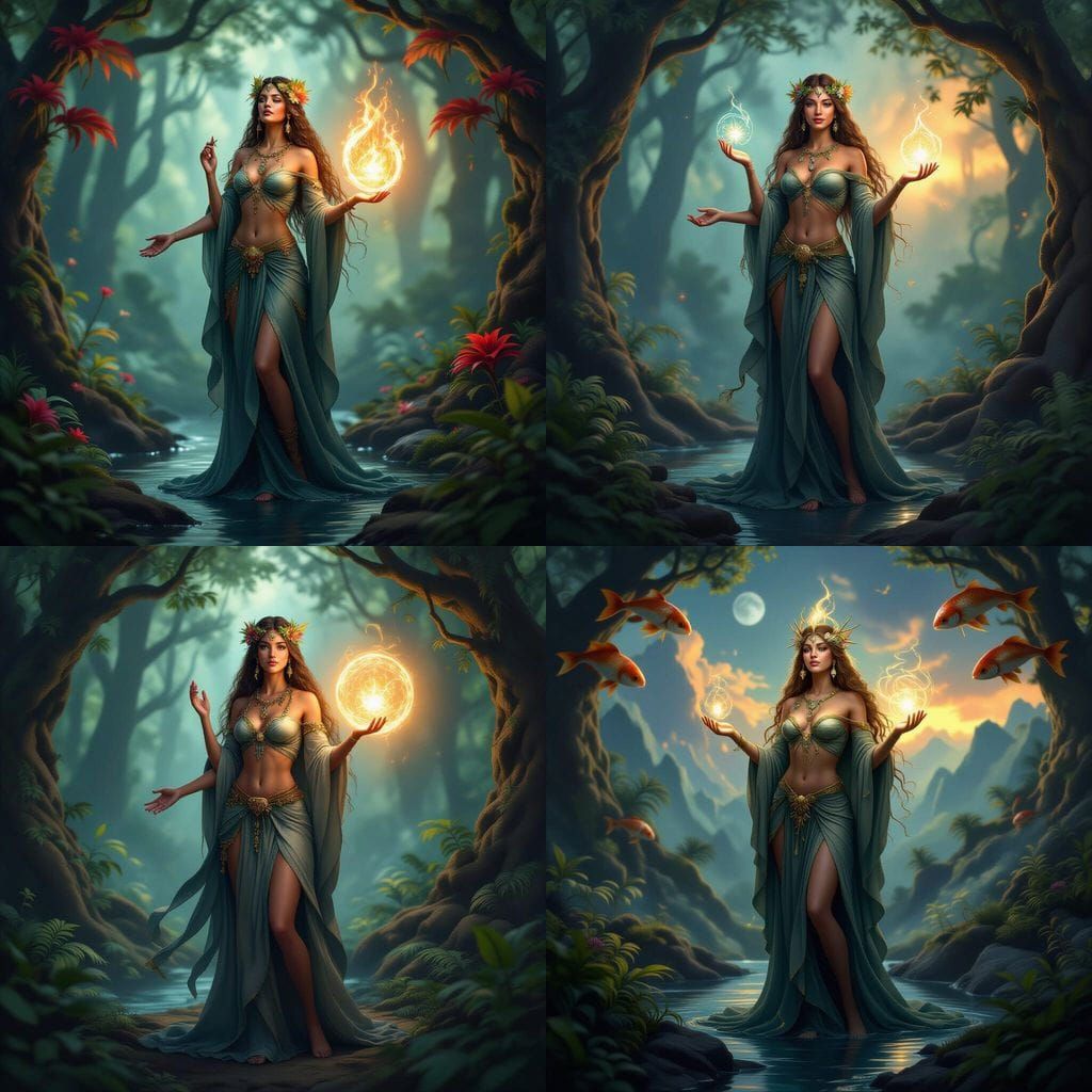 Embracing Mother Gaia's Love: An AI Interpretation