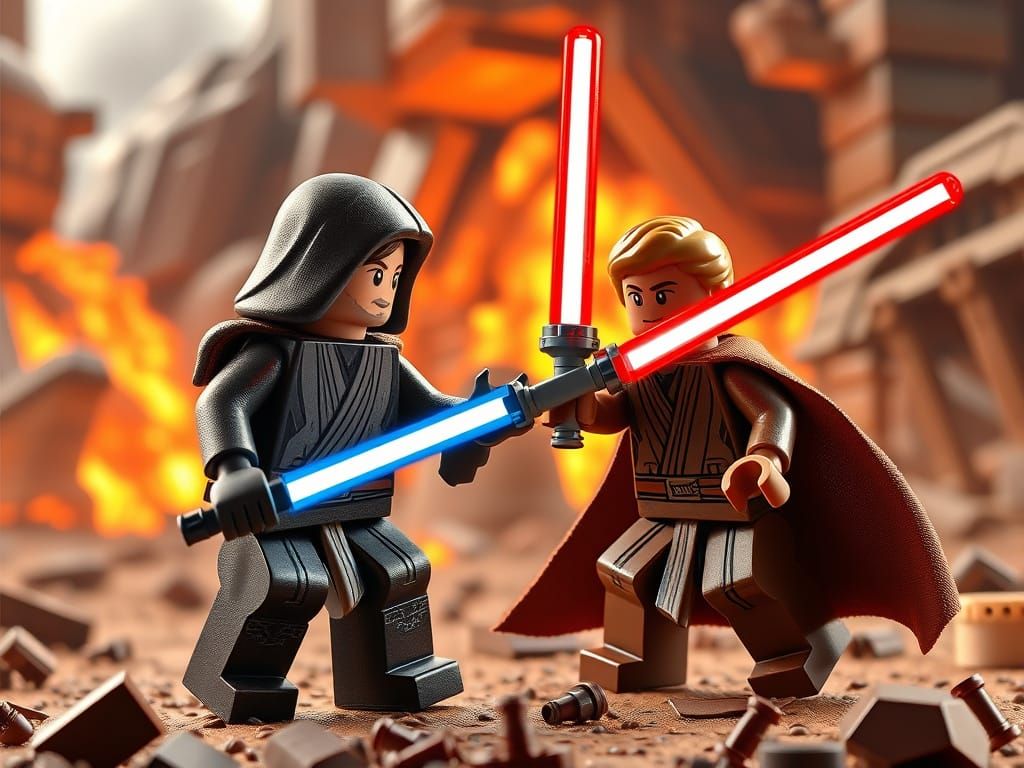 LEGO Star Wars: Obi-Wan vs. Anakin