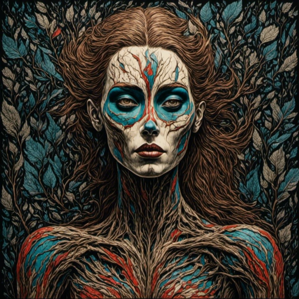 Pacific Northwest Landscape with Unique Textures