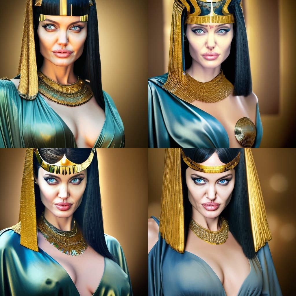 Cleopatra Portrait in Professional Photography Style