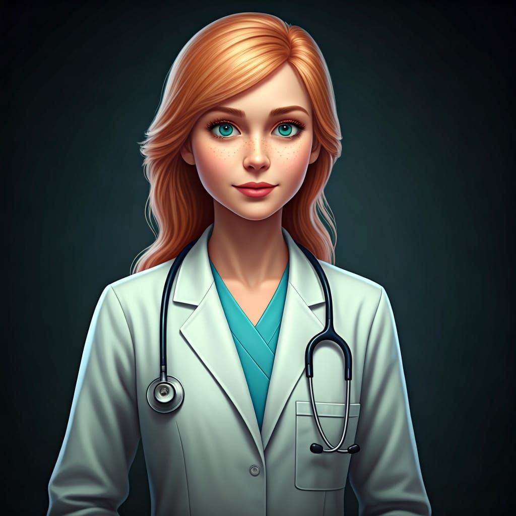 Anna as Modern Doctor