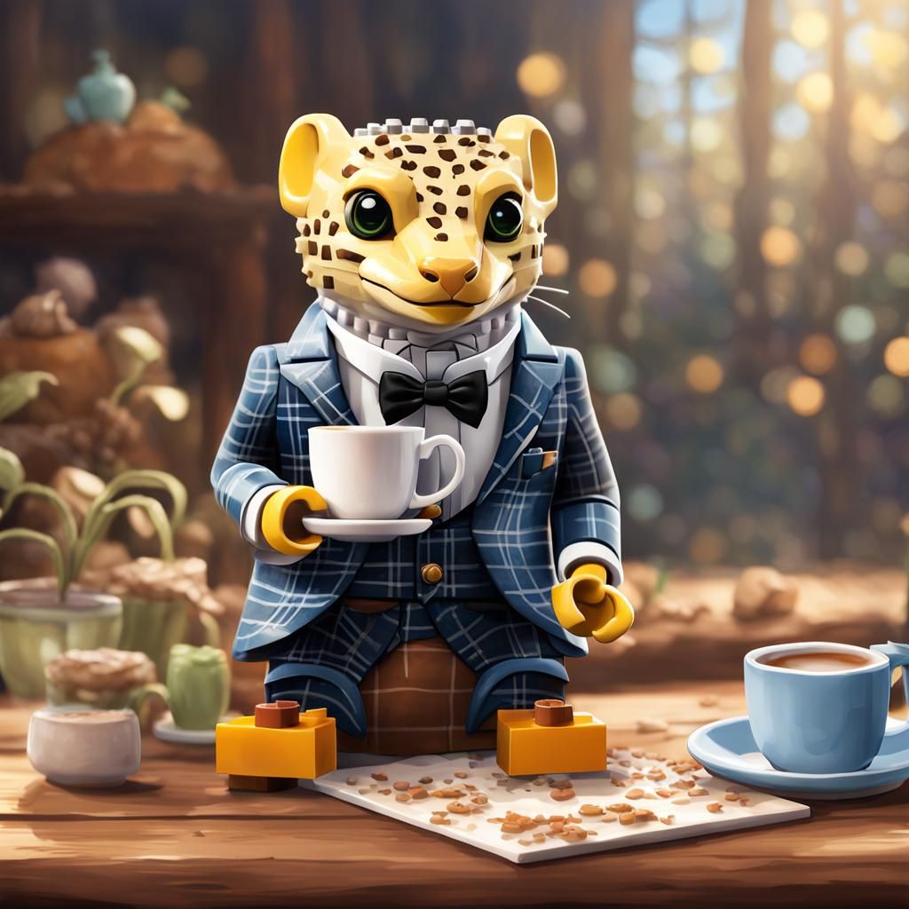 Leopard Gecko Hot Chocolate