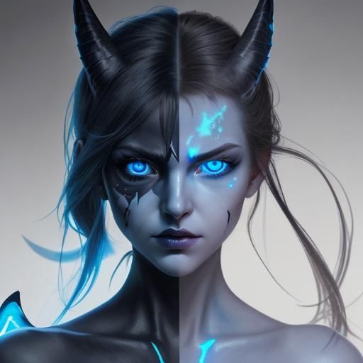 Woman Reveals Daemon Within