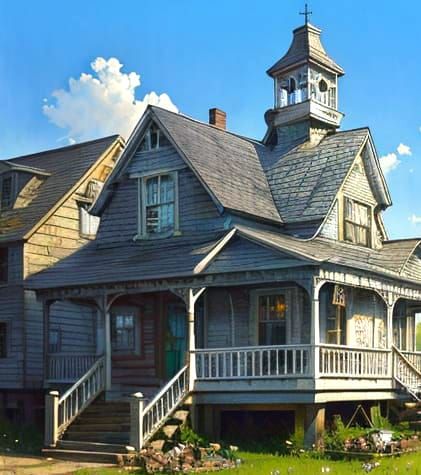 Victorian house