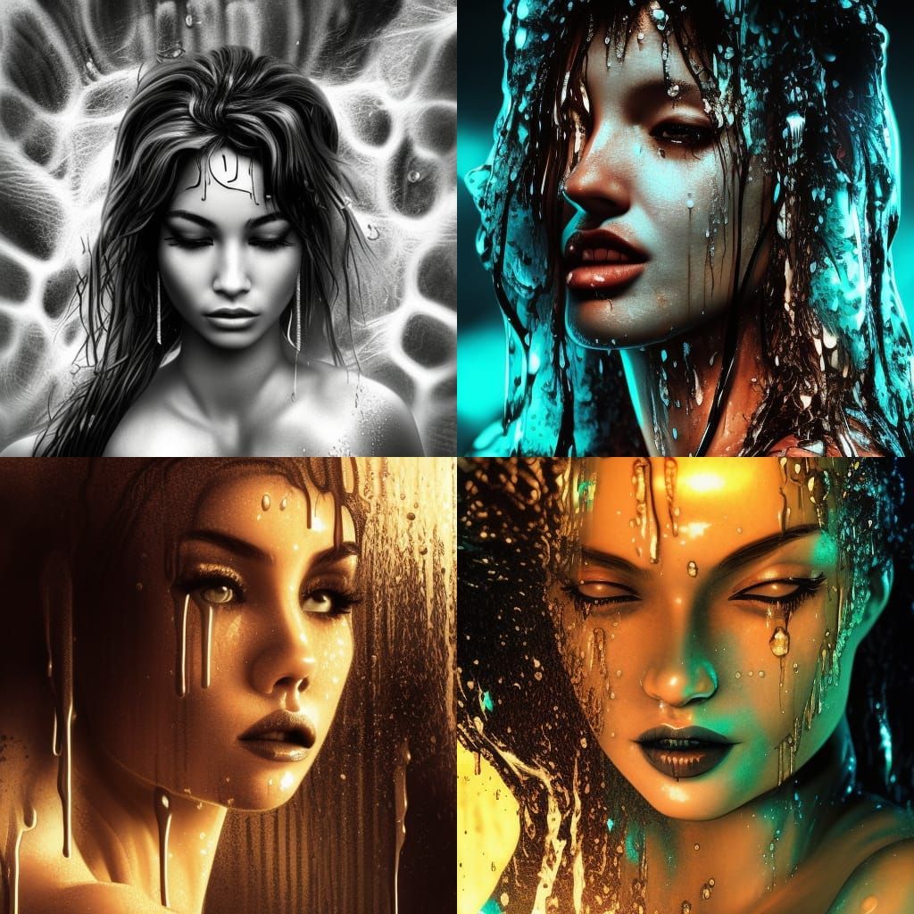 Hawaiian Goddess in Post-Apocalyptic Sin City Style