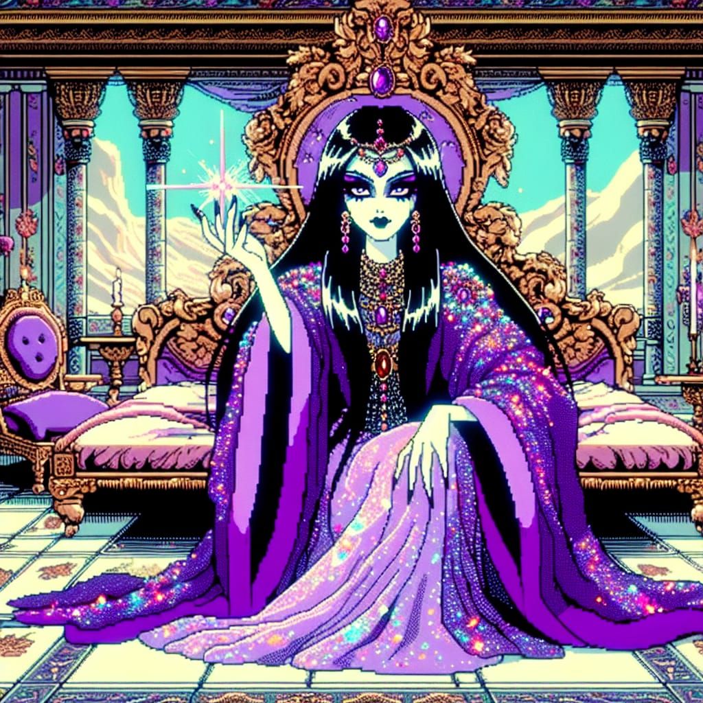 Regal Sorceress Bids You Approach