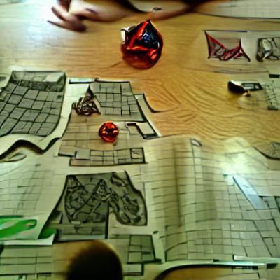 Dungeons and Dragons Illustration