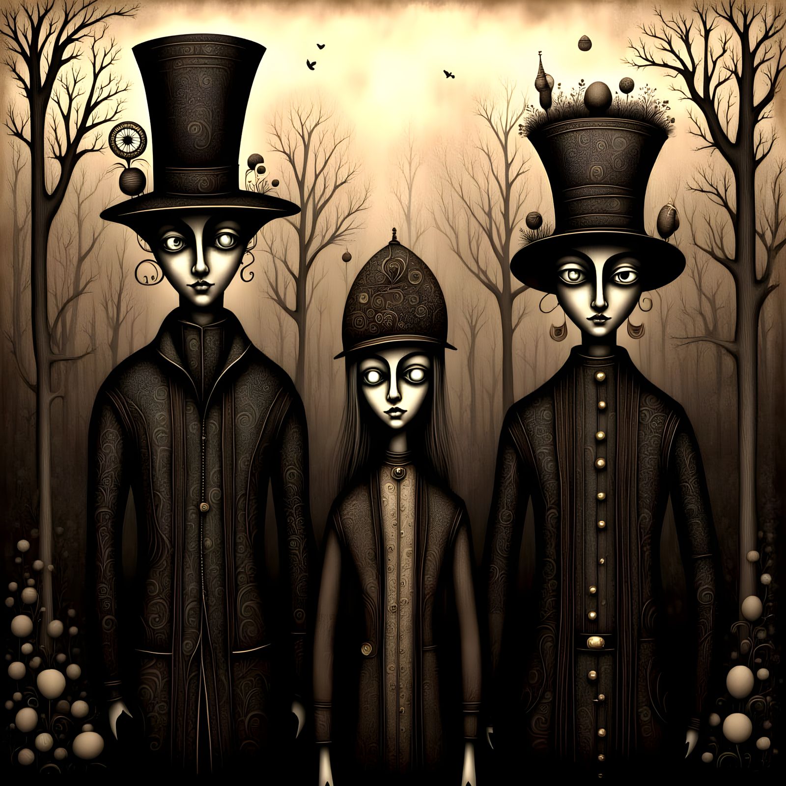 Steampunk Party with Victorian and 80s Styles