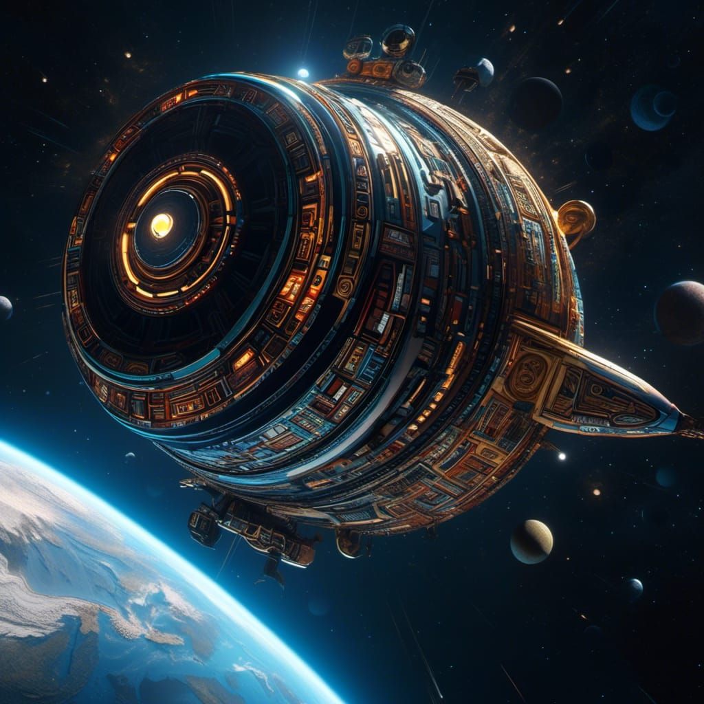Indigenous Futurism Satellite Gazing at Earth