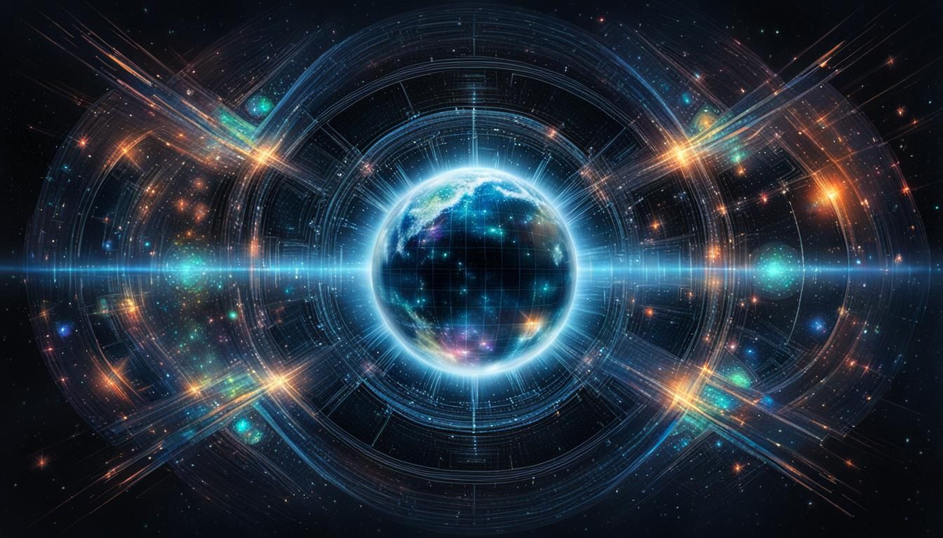 AI Generated Holographic Universe