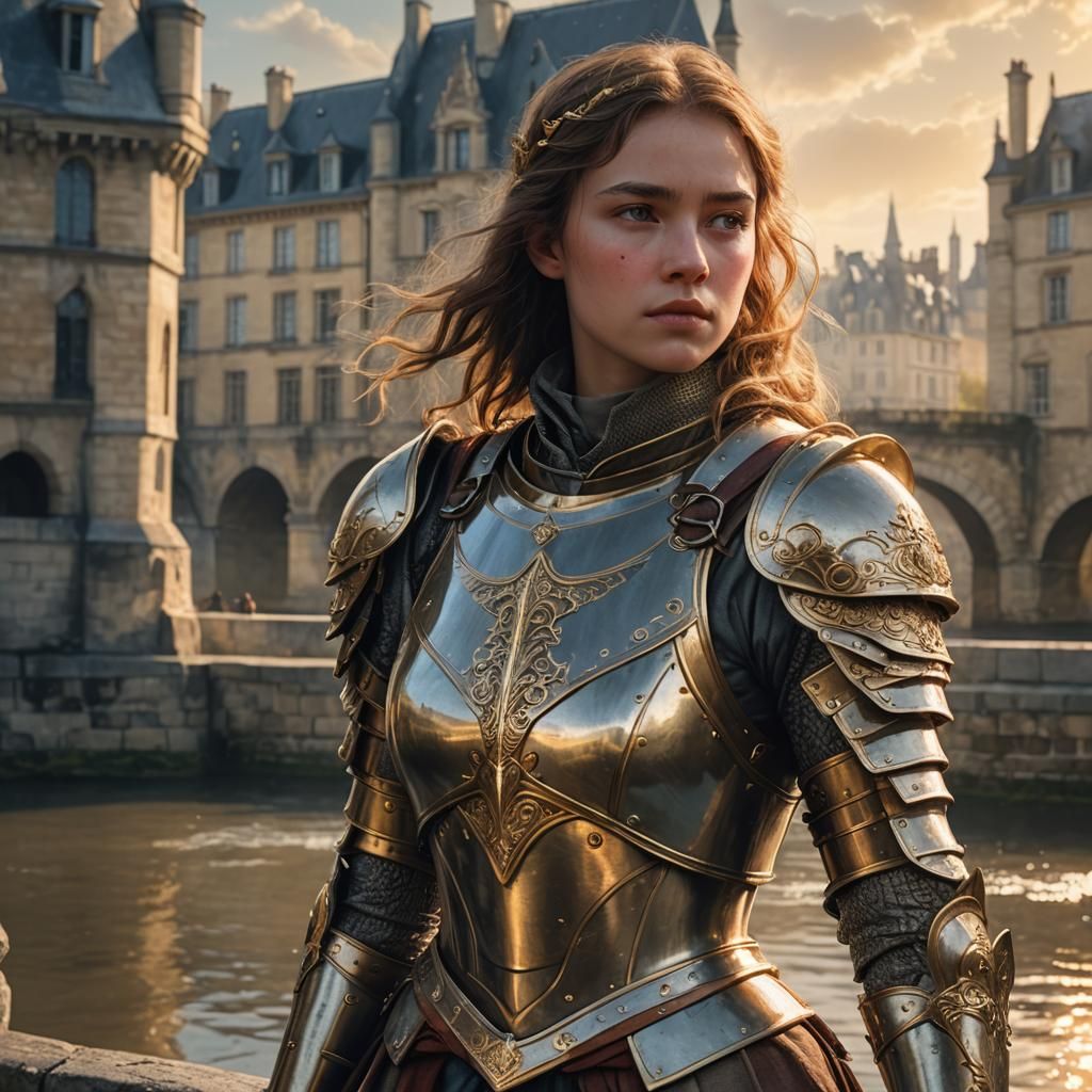 Lorraine Catherine: Medieval Armor in Paris, Anime-Inspired ...