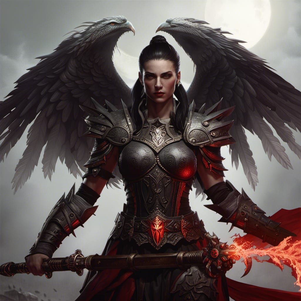 Diablo IV Lilith's Brother: Dark Fantasy Character
