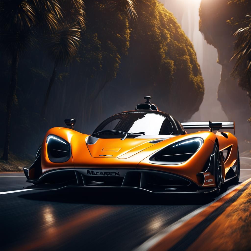 McLaren F1 Cars in Detailed Matte Painting