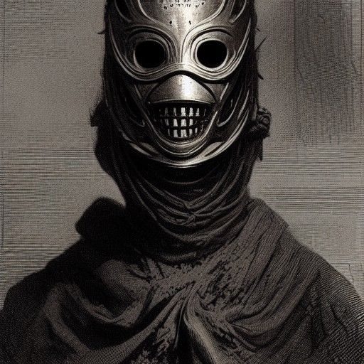 Horror Man in Iron Mask, Doré Style