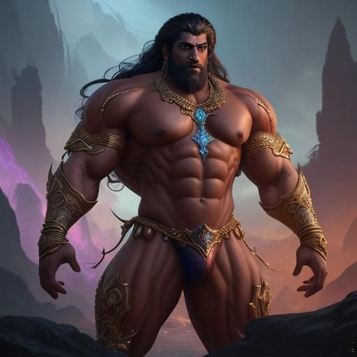 Kamdev: World's Largest Bodybuilder God of Love