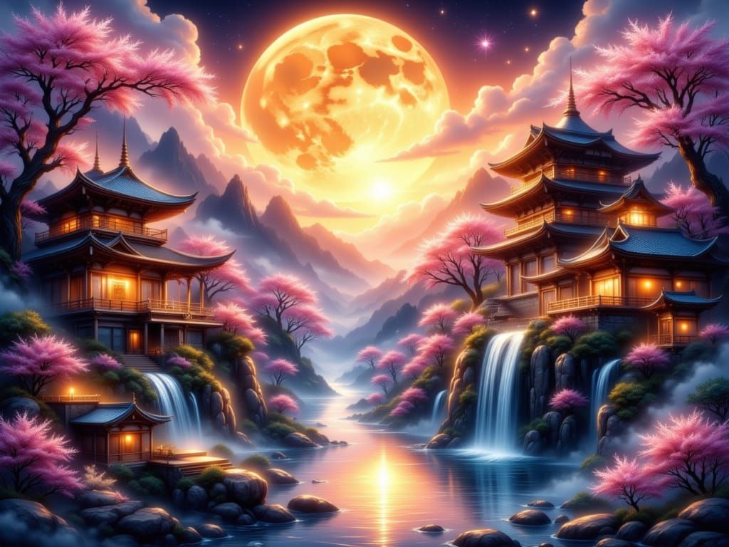 Japan under the moon 3