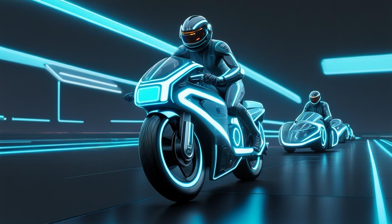 Racing Against Destiny: Tron's Daring Escape from Sark's Min...