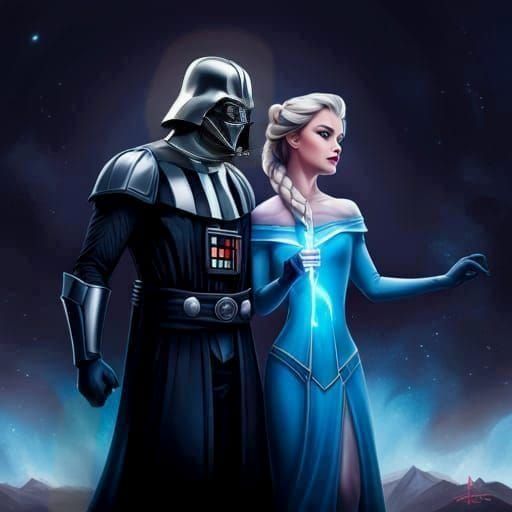 The rule of 2: Darth Vader and Darth Elsa