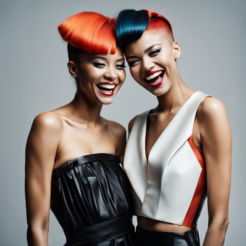 'We love our new hair!'