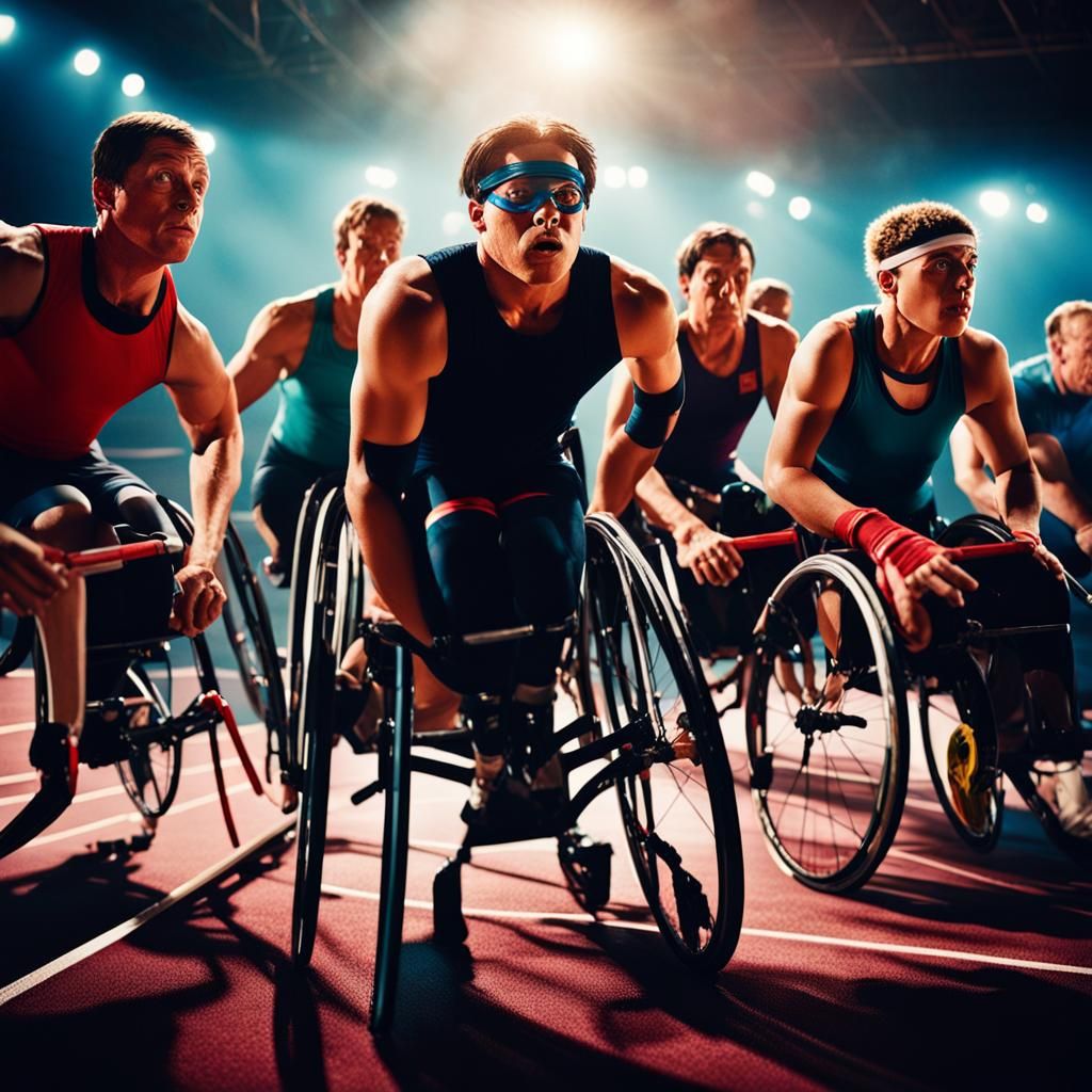 Athletes with Disabilities Compete in Cinematic Style