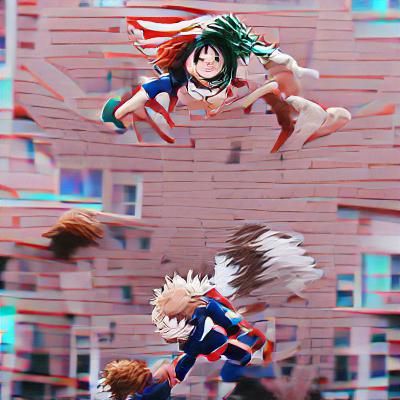 My Hero Academia Anime Scene