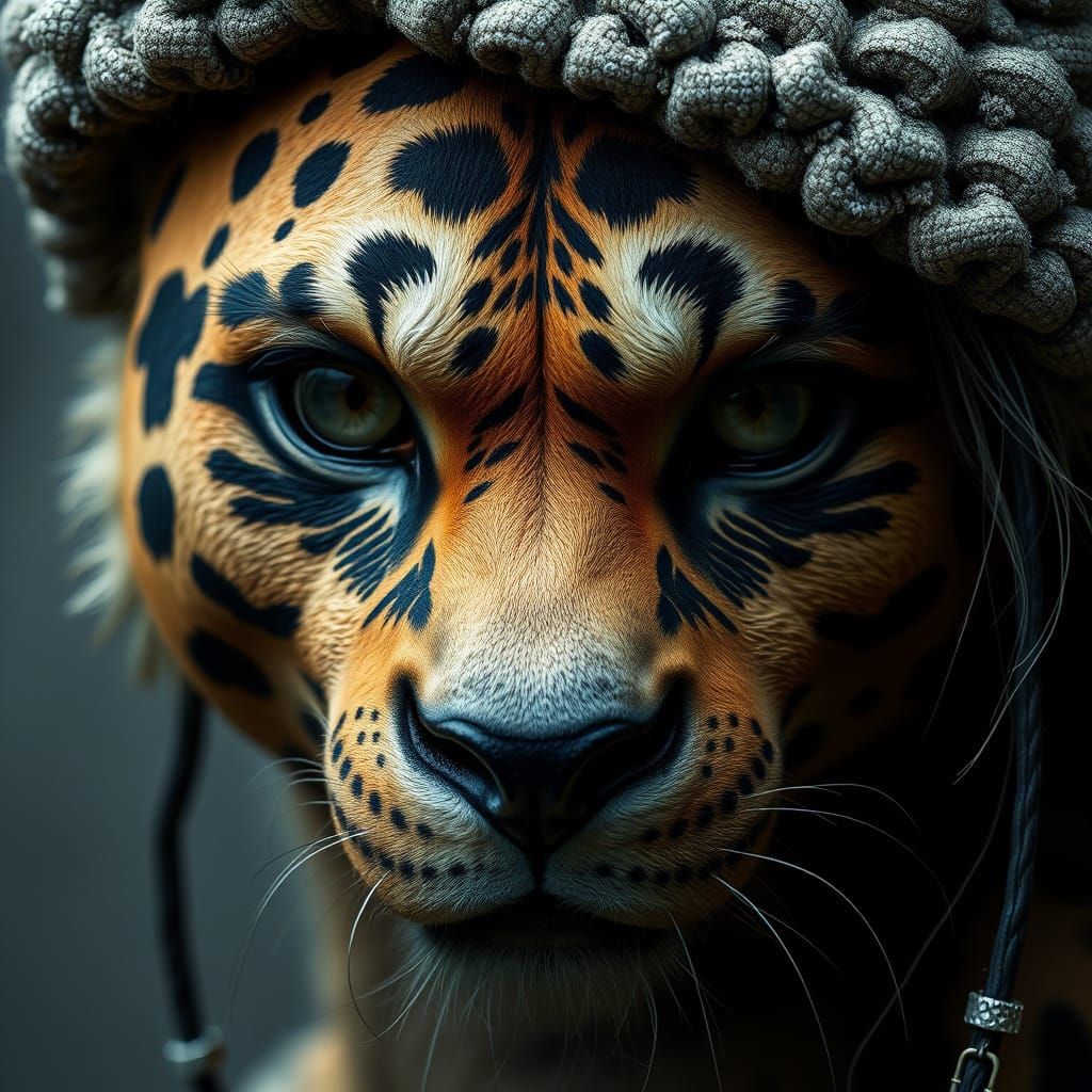 Sultry Booty Portrait in Digital Art