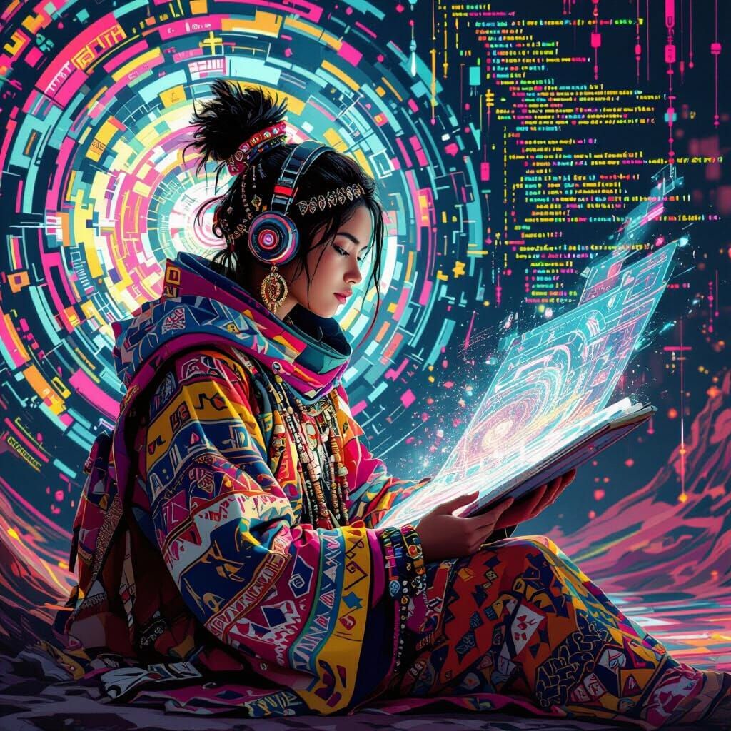 Mesmerizing Fusion of Ancestral Stories and Modern Tech