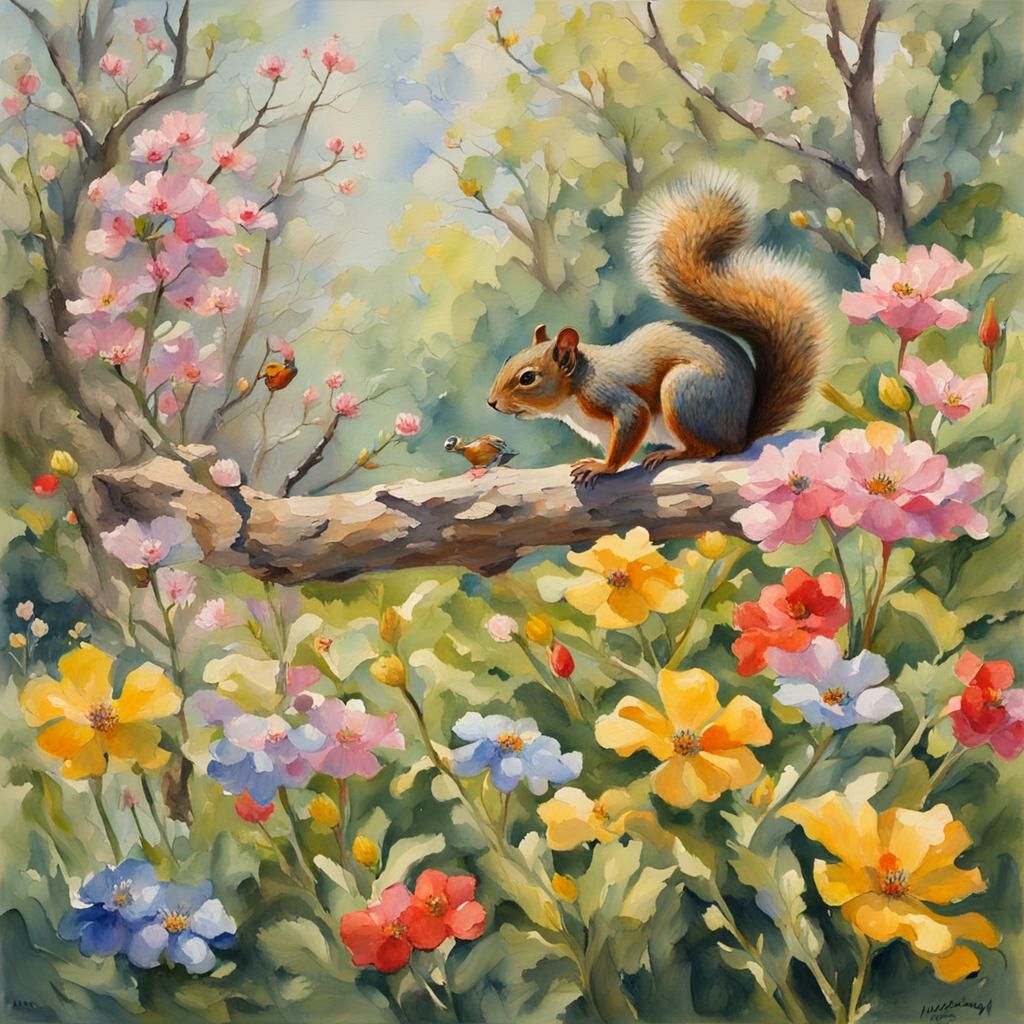 spring squirrel