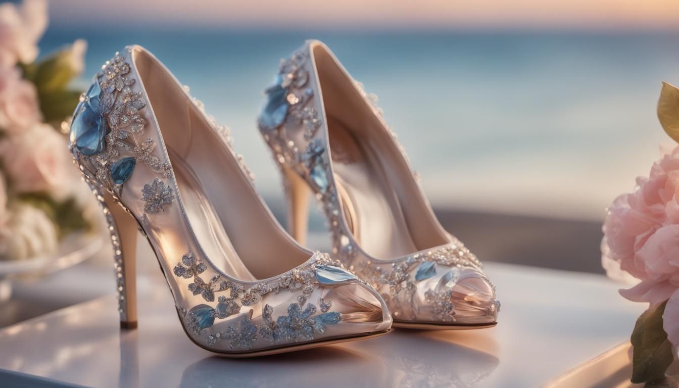 Cinderella's shoes. Who will try it on?