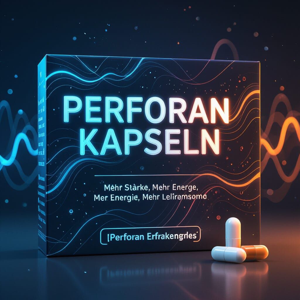 Futuristic Perforan Kapseln Packaging Design