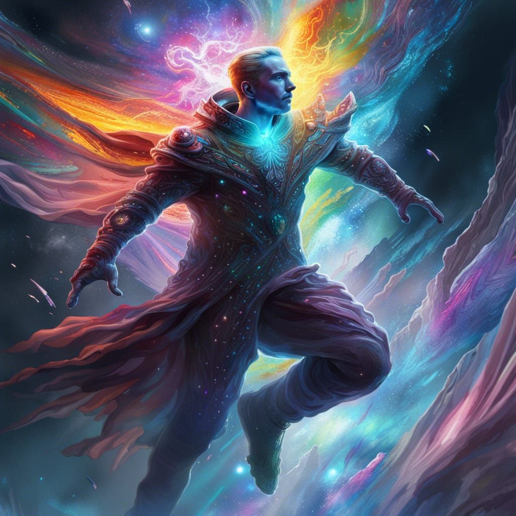 A young Urza begins to Planeswalk.