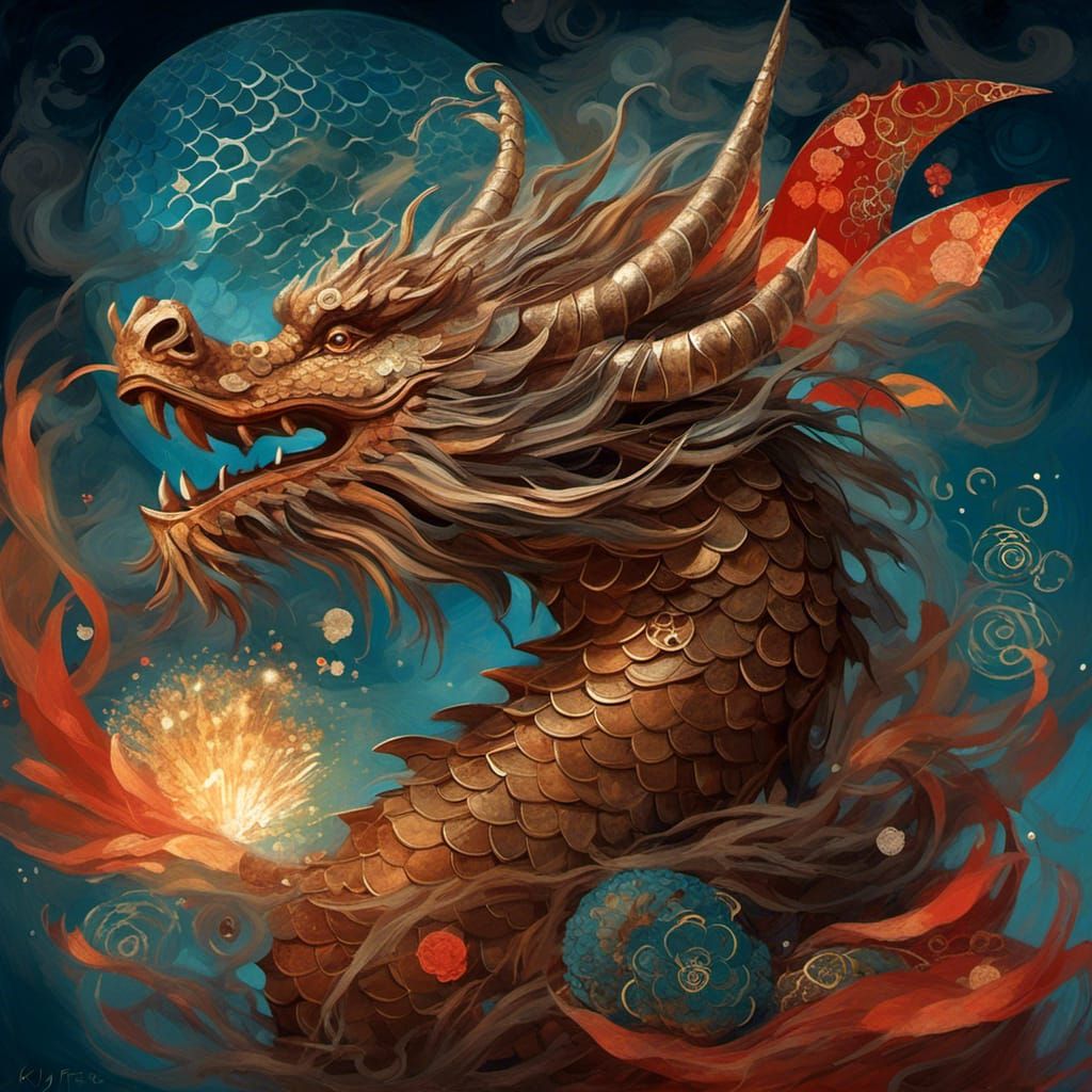Chinese New Year of the Wood Dragon 2024