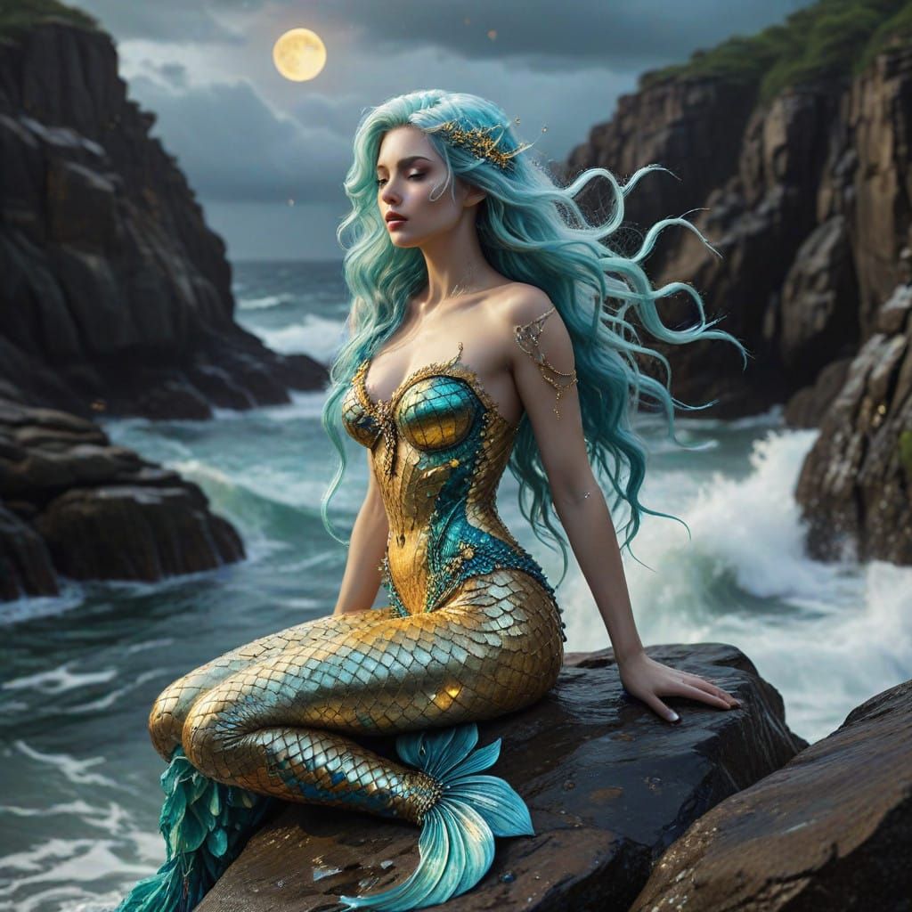 The golden mermaid