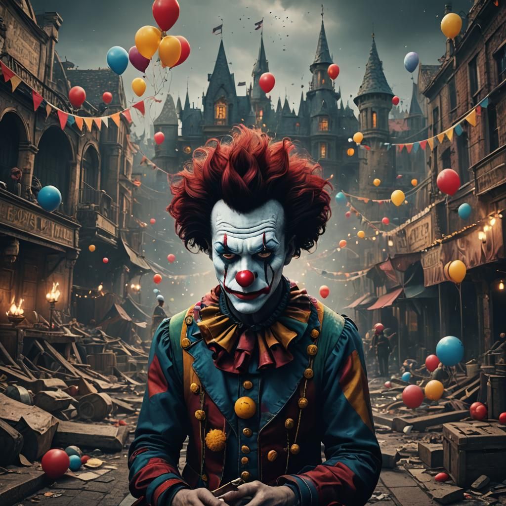 Clowning around