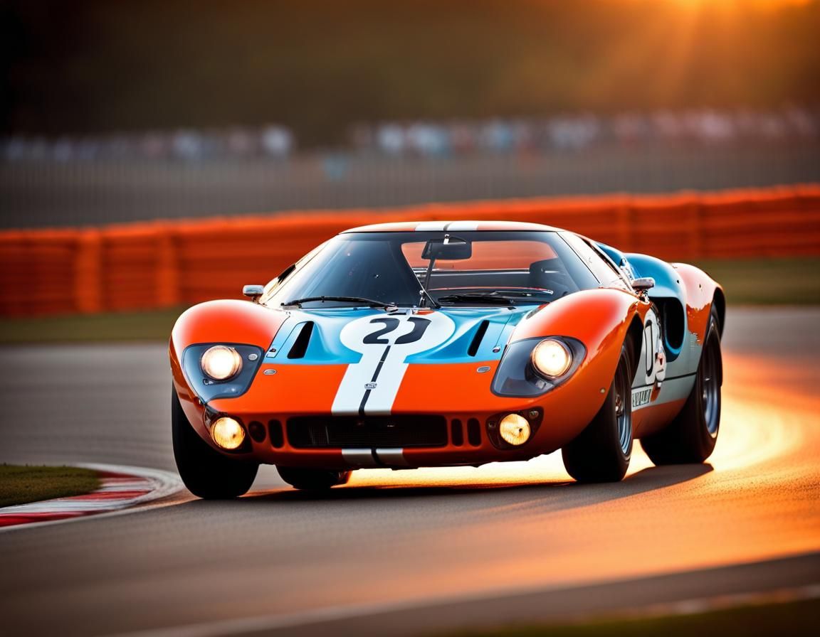 Ford GT40 in 24h of Le Mans