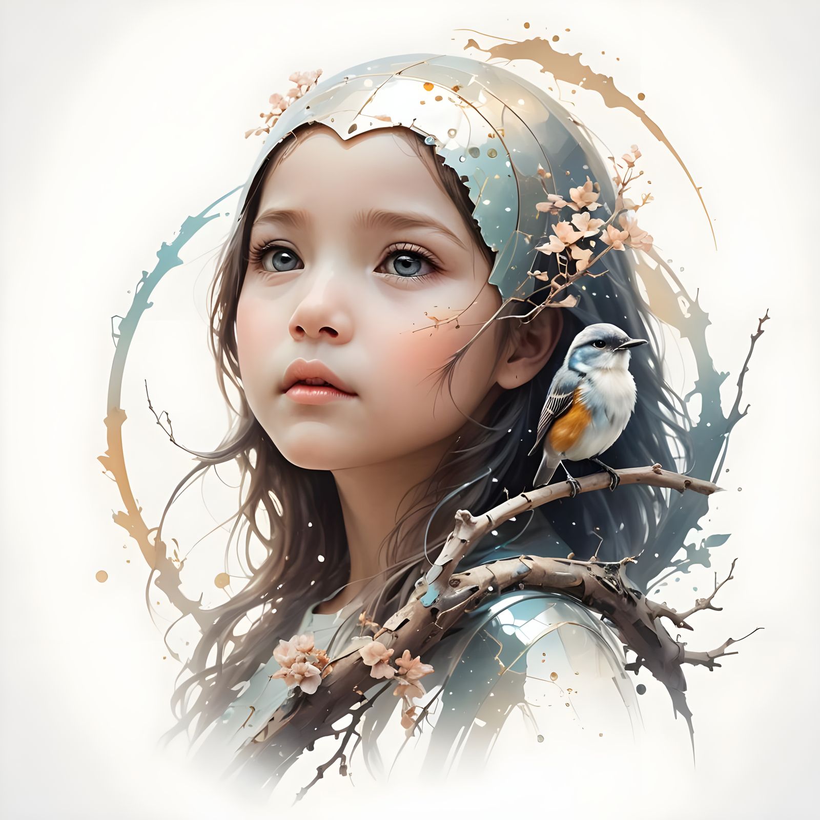 Cosmic Portal Reflected in Soft Focus