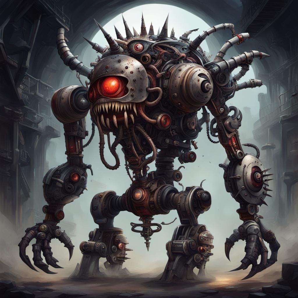 Mechanical Monster Nightmare Unleashed
