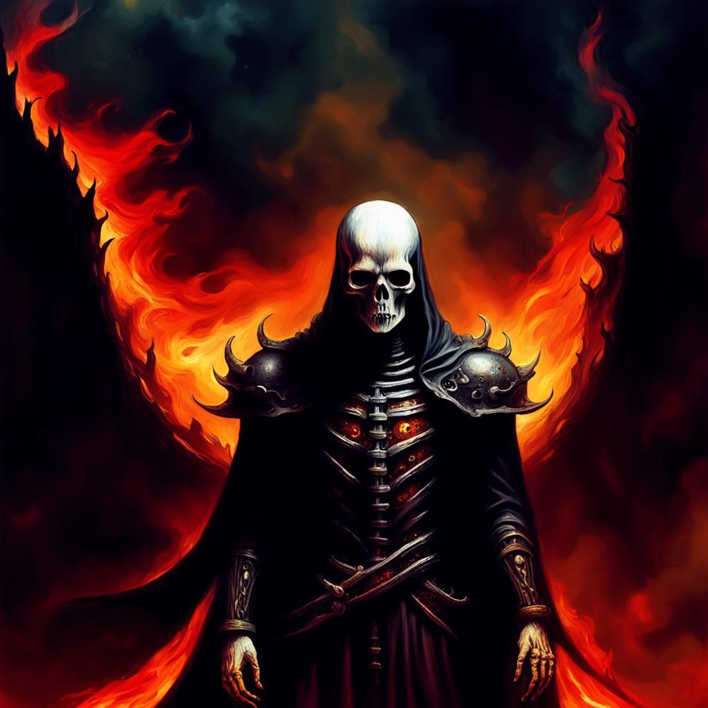 Death in Flames: A Surreal Dark Fantasy