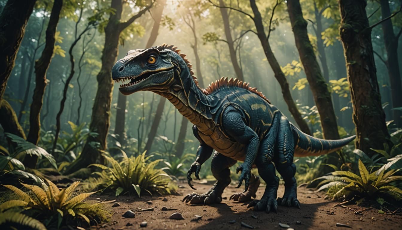 Cute Mythological Animal in Cinematic Style