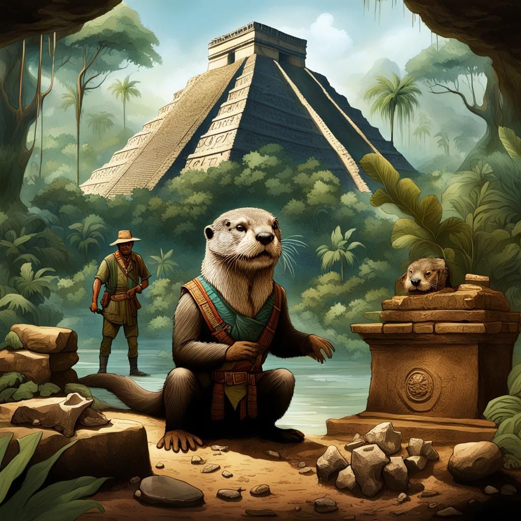 Otter archaeologist.