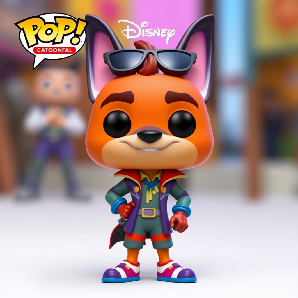 Funko Pop Disney figure from the movie Zootopia 2