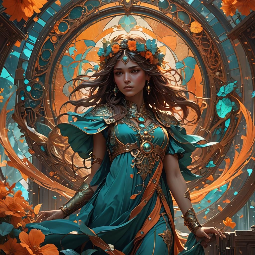 Creation of the Universe: Digital Splash Art